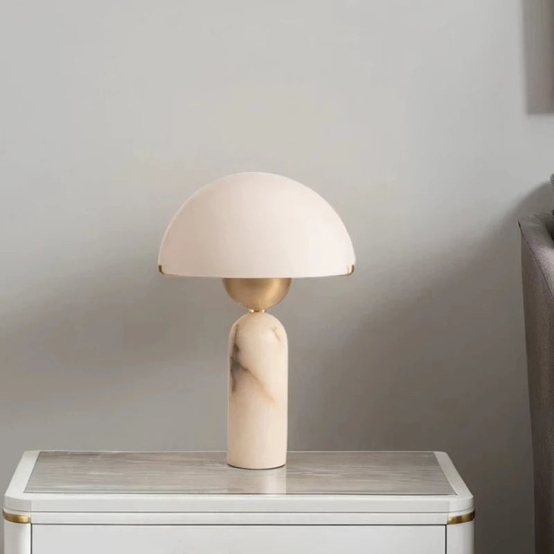 lampe de bureau en marbre minimaliste design nordique moderne