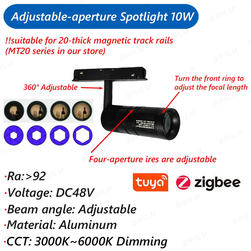 suspension zigbee3.0 intelligente avec lumière led moderne et connectivité