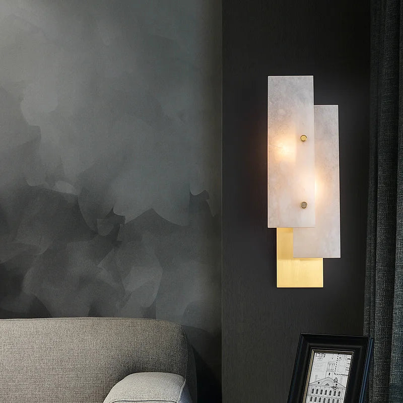 applique murale led en cuivre design moderne et personnalisable