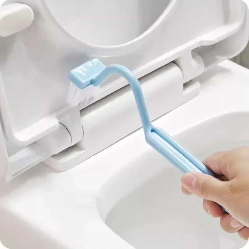 brosse de toilette incurvée outil de nettoyage pratique portable