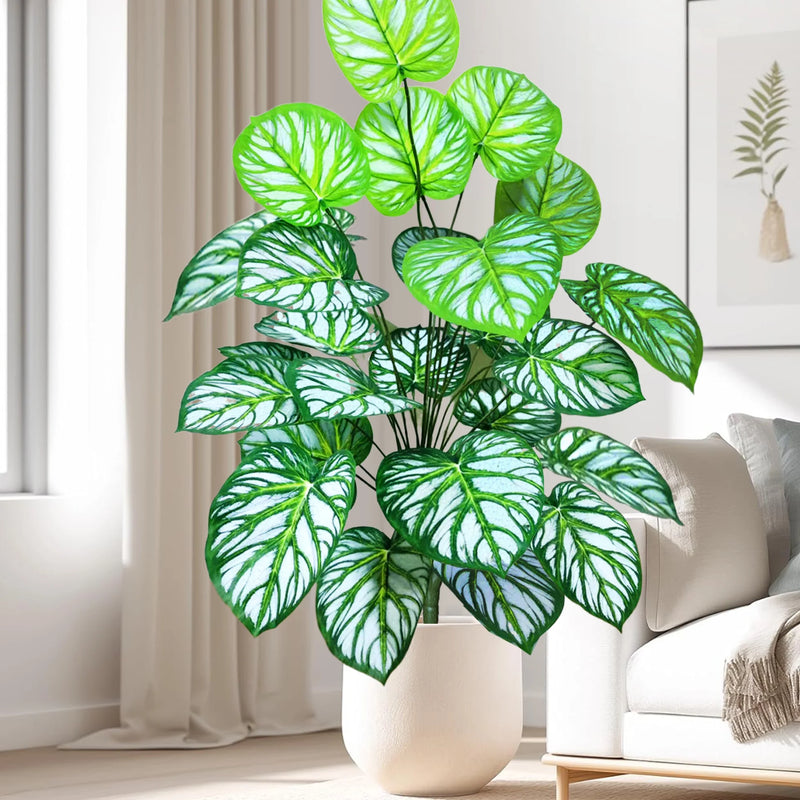 plante artificielle en pot feuille de pommier pour décoration intérieure