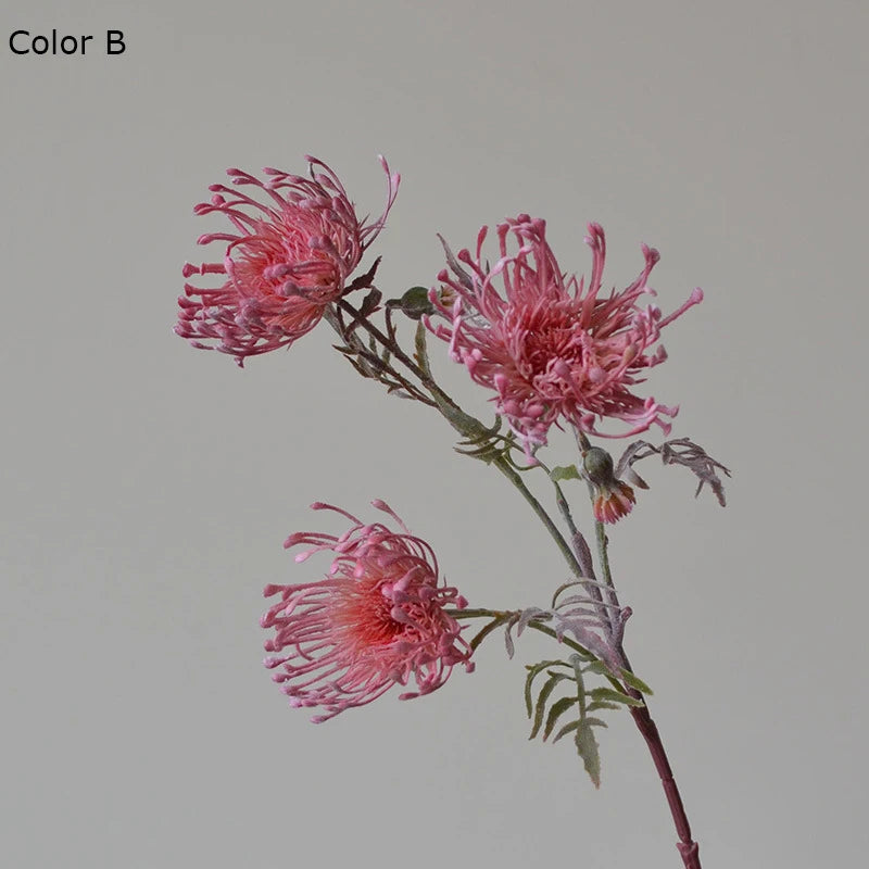 fleurs artificielles leucospermum pour décoration de mariage