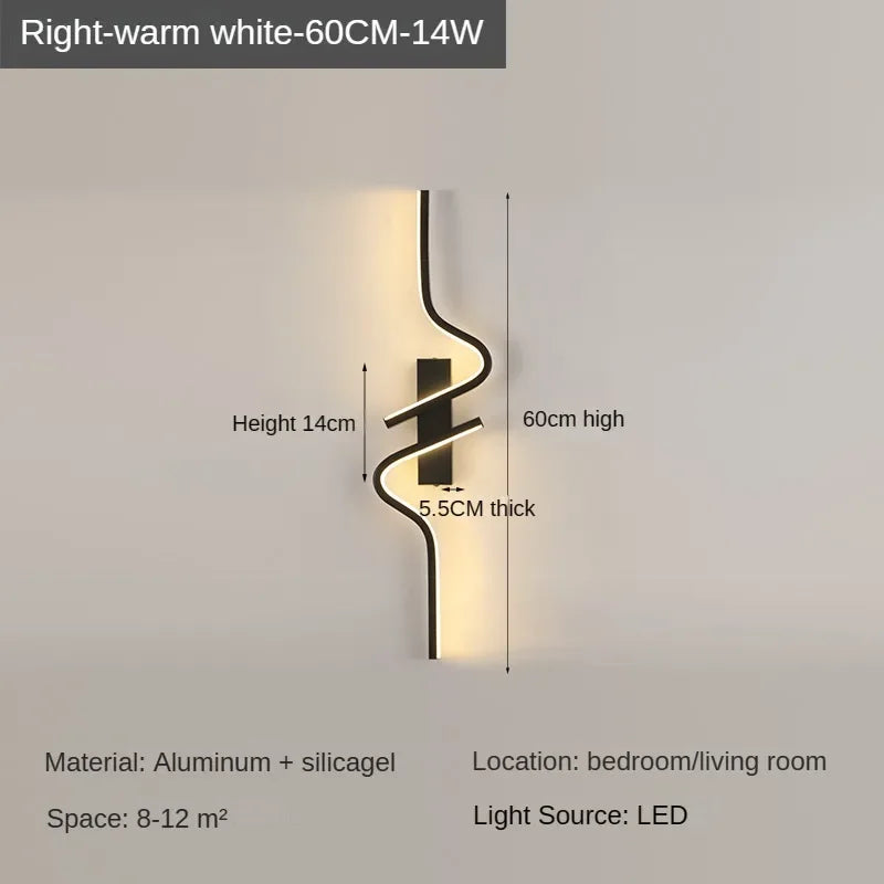 applique murale led moderne pour intérieur design élégant