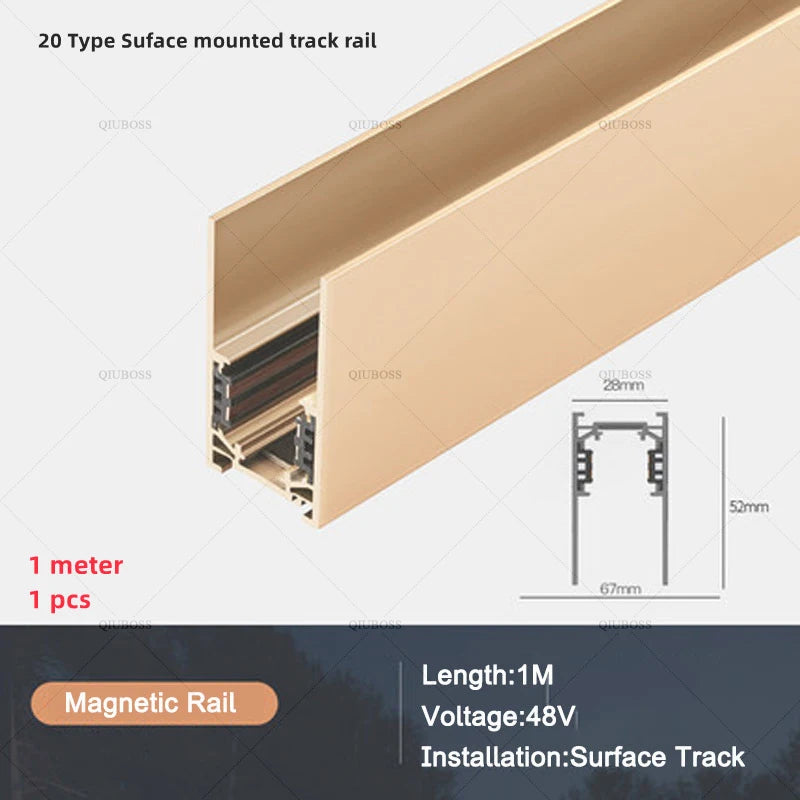 spot led magnétique pour éclairage intérieur moderne