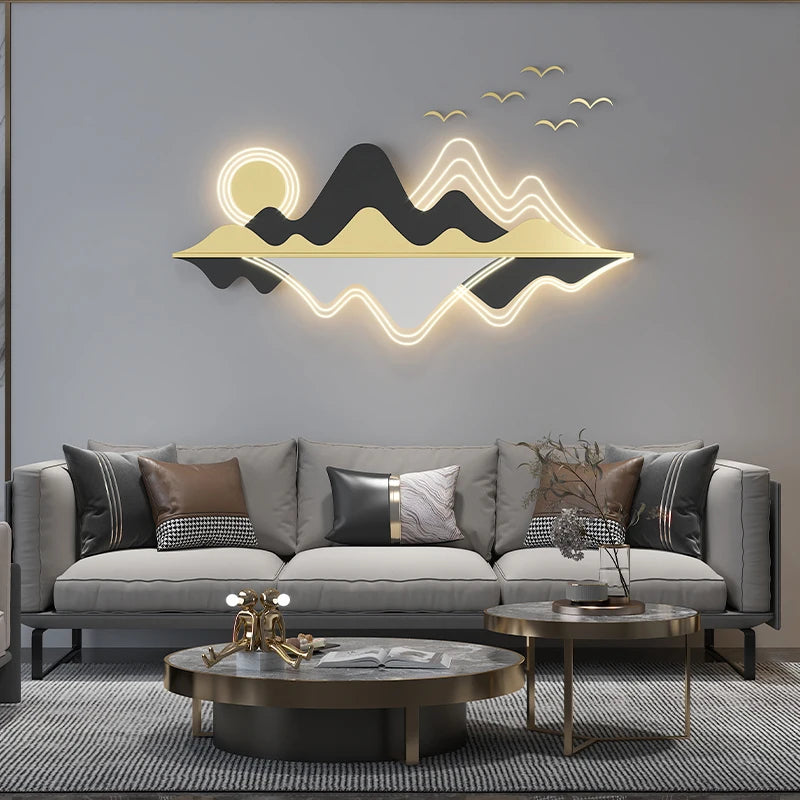 applique murale moderne décorative pour intérieur créatif et élégant