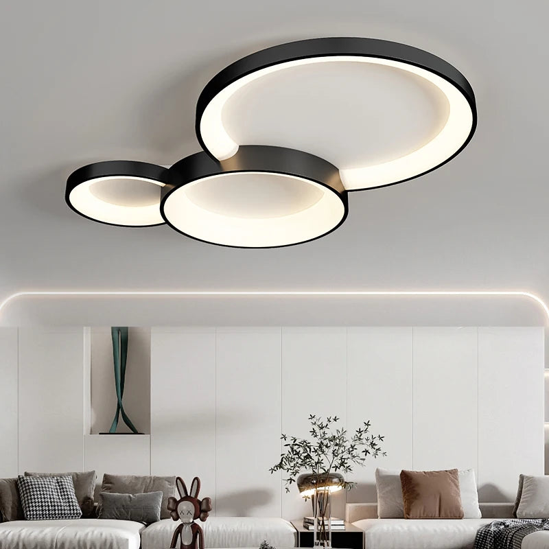 lampe led minimaliste moderne en forme de nuage