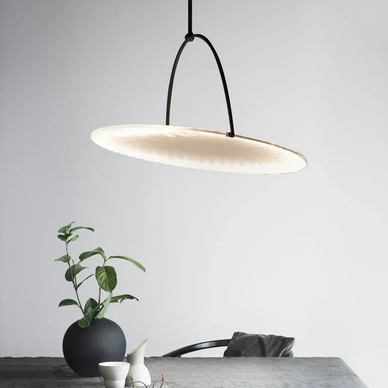 lampe de table créative en tissu soucoupe volante pour célébrités nordiques