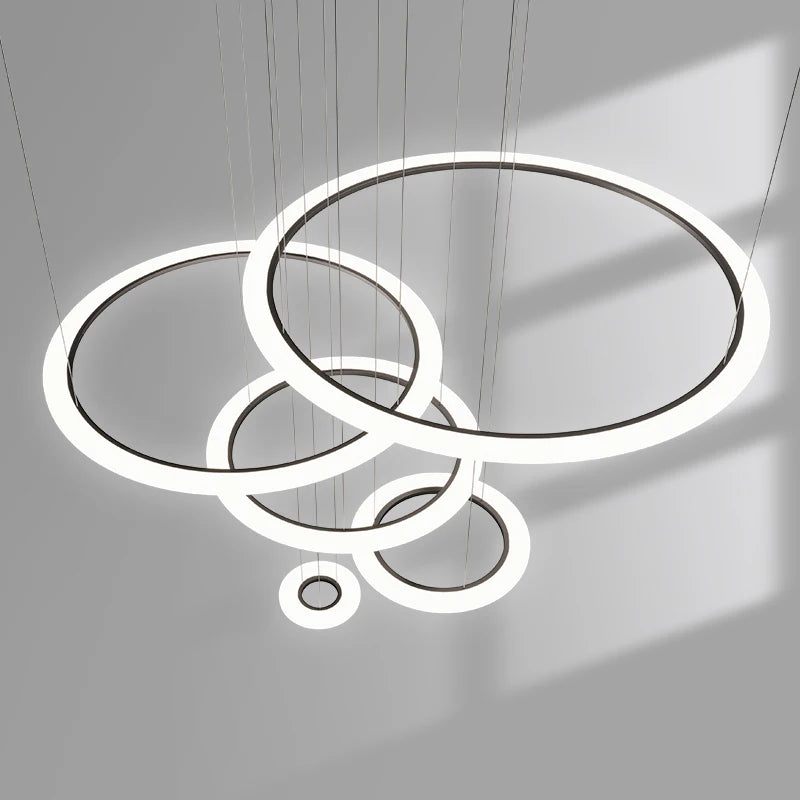 lustre minimaliste moderne suspension créative design nordique