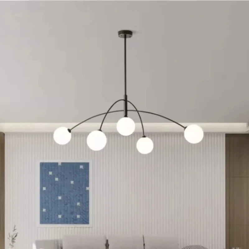 suspension led moderne design minimaliste pour intérieur élégant