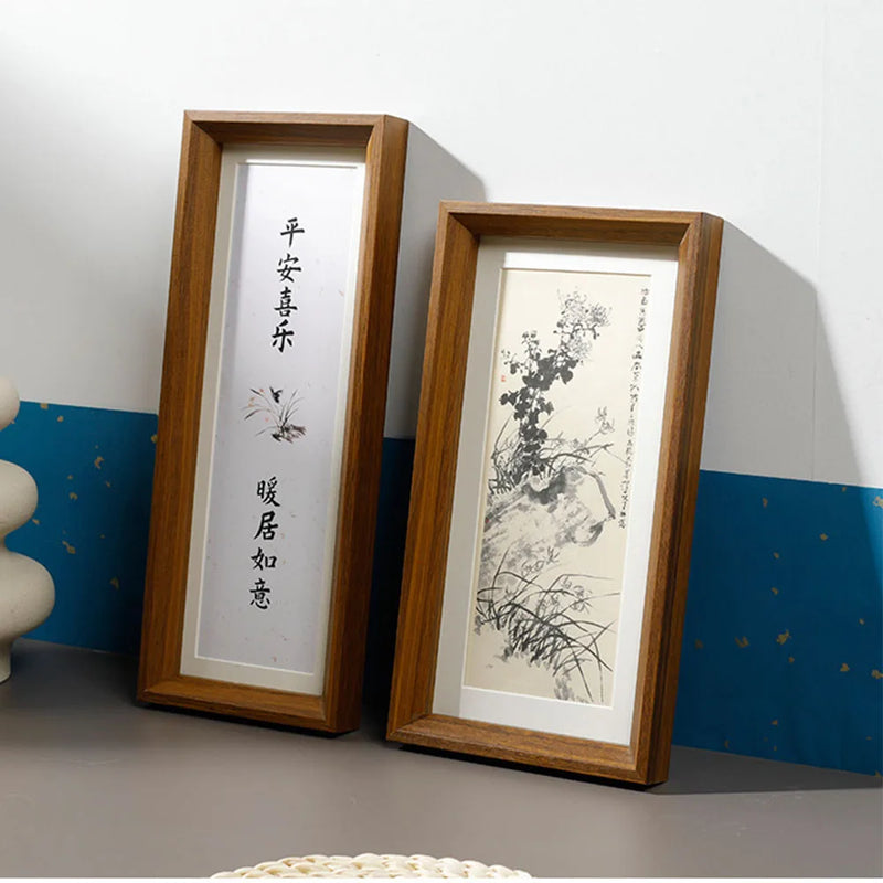 cadre mural pour calligraphie et peinture chinoise