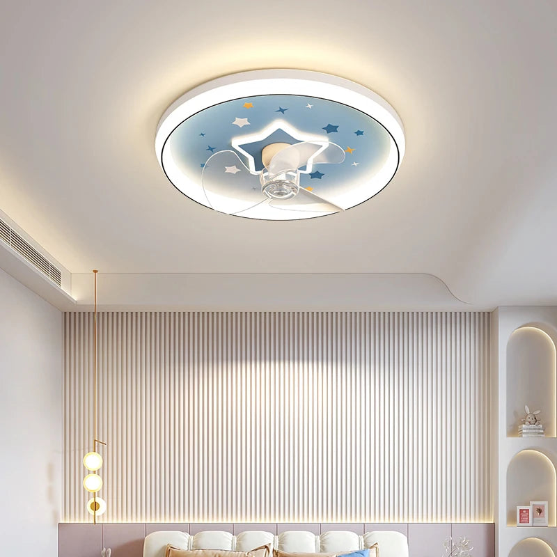 plafonnier led moderne avec ventilateur luminaire décoratif d'intérieur