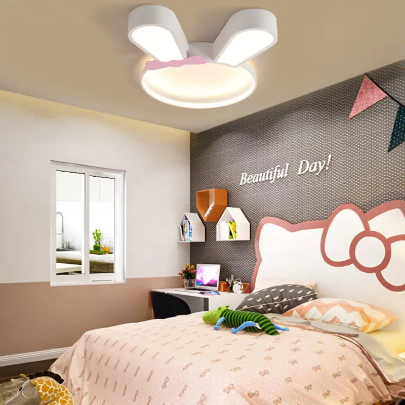 lustre led lapin moderne pour enfants décoration intérieure simple