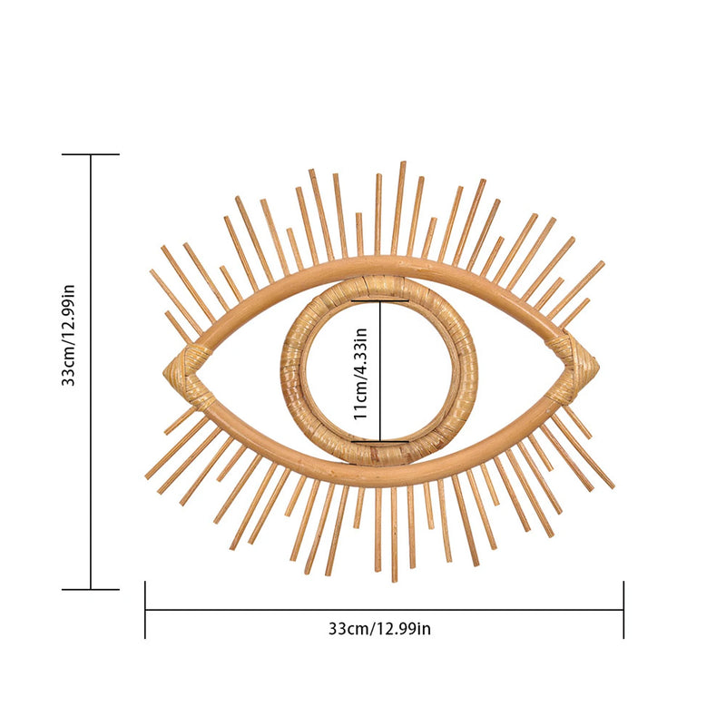miroir décoratif en rotin pour une touche nordique
