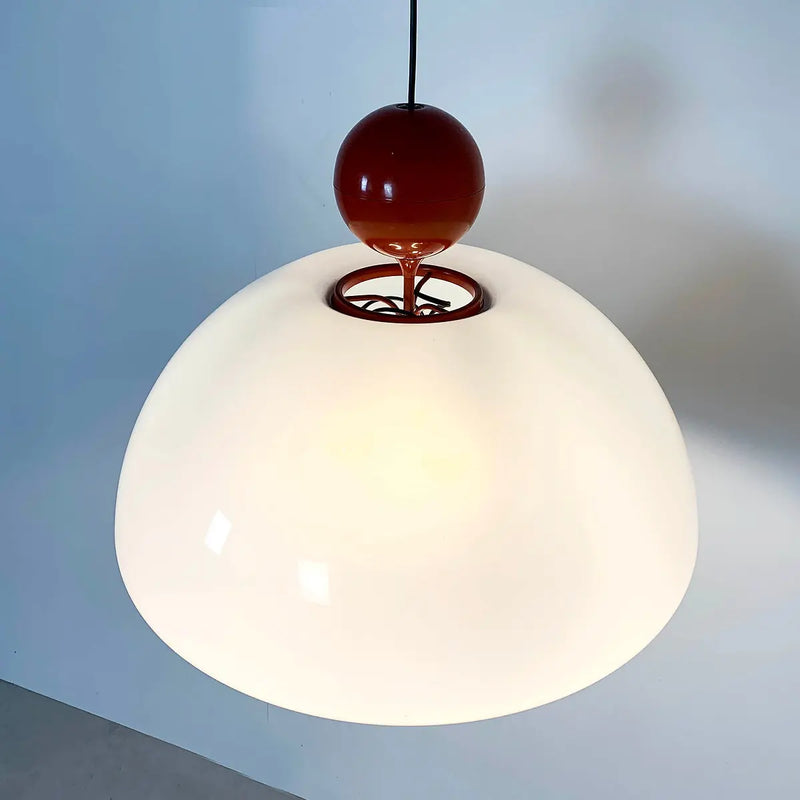 Medieval Retro Pendant Light Ceiling Hanging Lamp Glass Suspension for Living Dining Room Kitchen