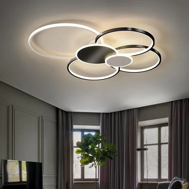 lustre moderne pour éclairage intérieur design élégant et luxueux