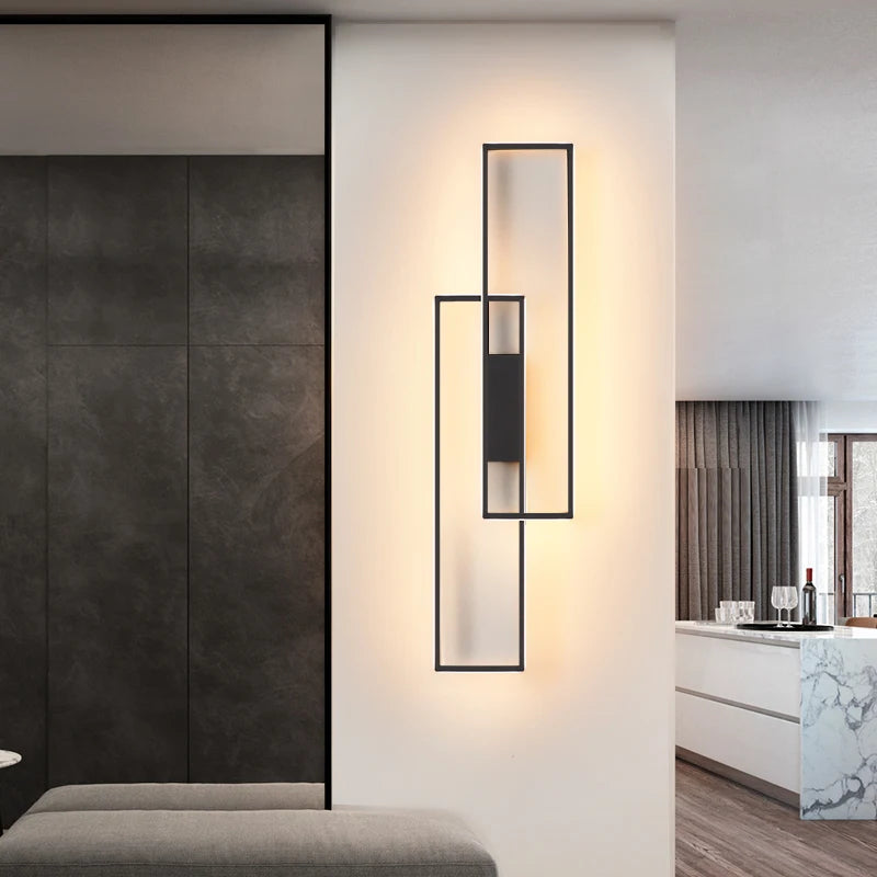 applique murale led minimaliste et moderne éclairage créatif