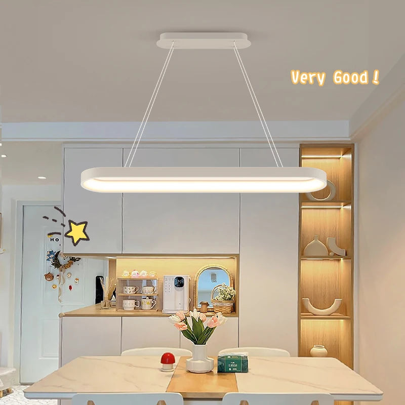 suspension led moderne pour un éclairage intérieur minimaliste