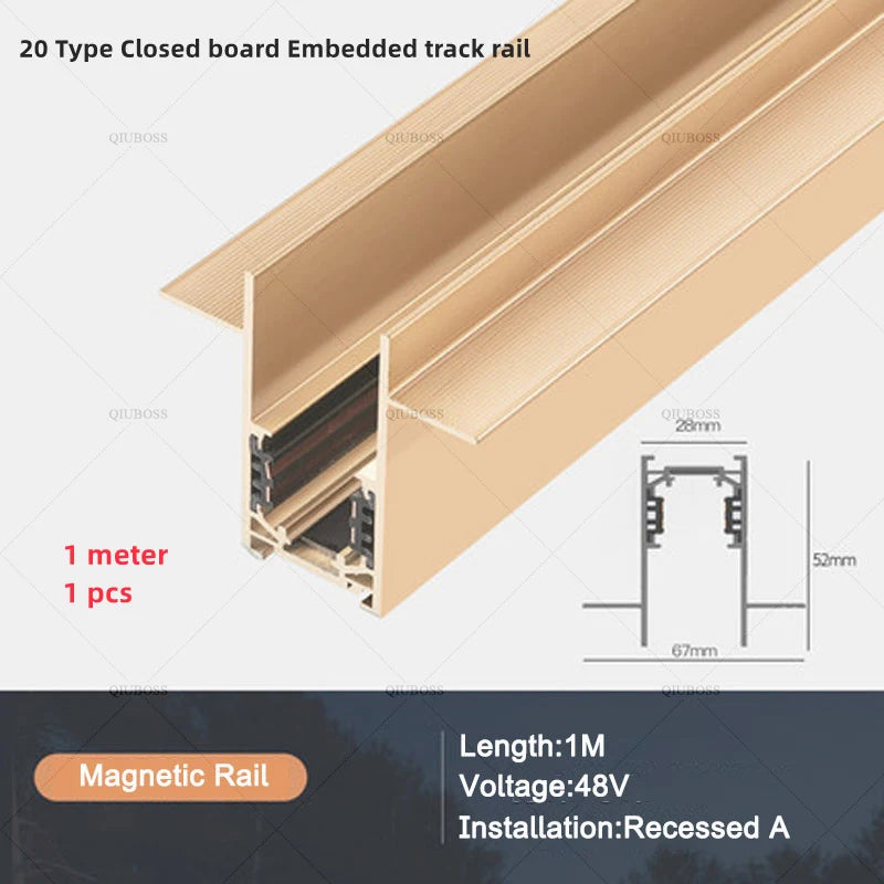 spot led magnétique pour éclairage intérieur moderne