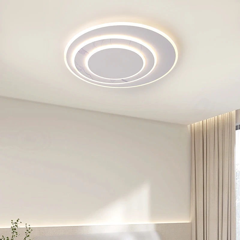 plafonnier led moderne design avec télécommande et intensité variable