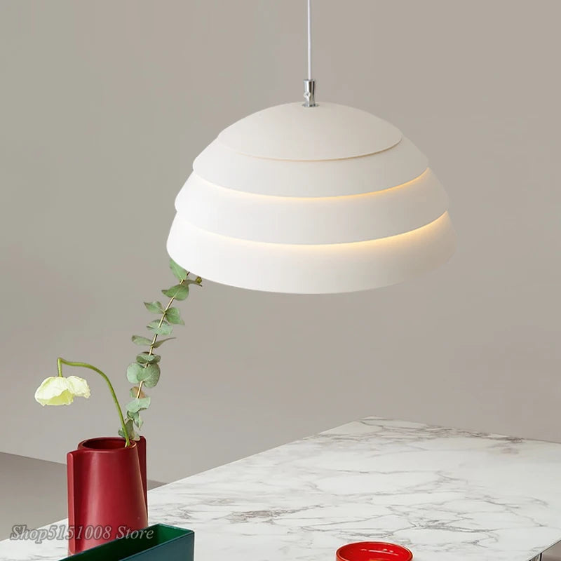 lampe suspendue design led moderne nordique industrielle