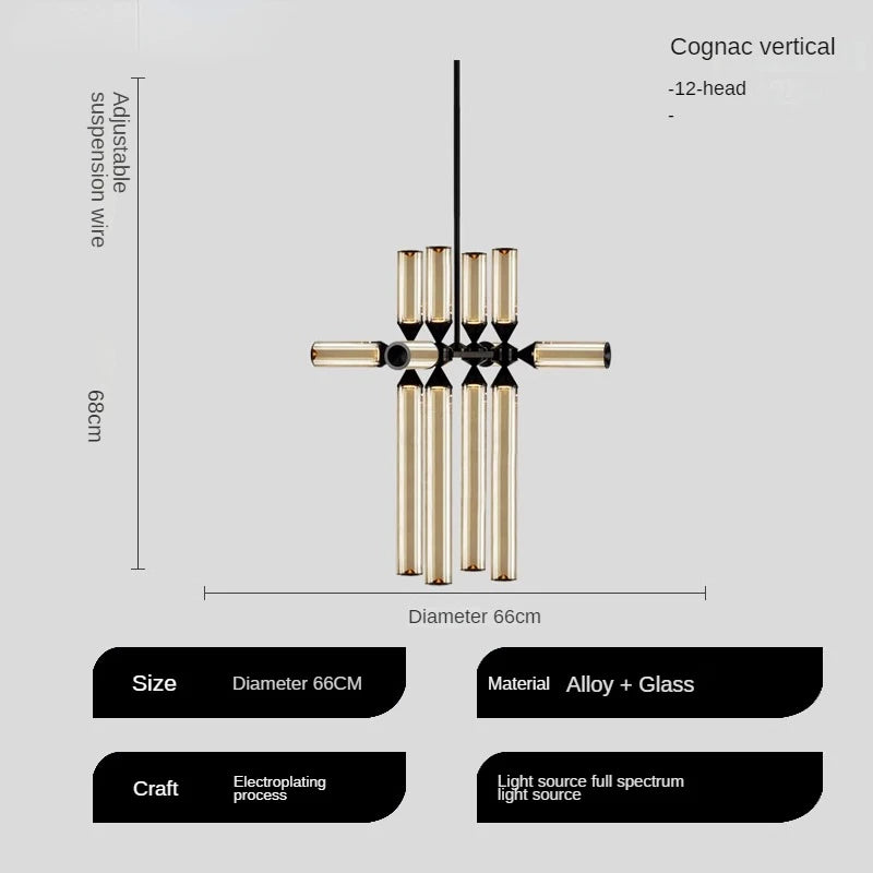 lampe à poser en verre design italien pour espaces modernes