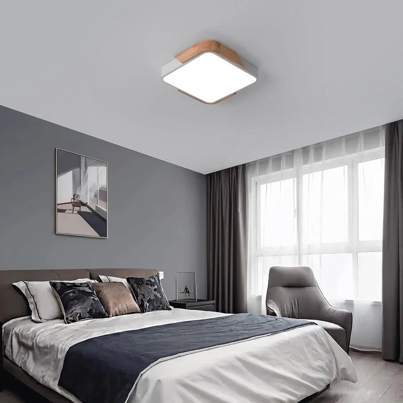 plafond moderne à leds pour décoration de maison