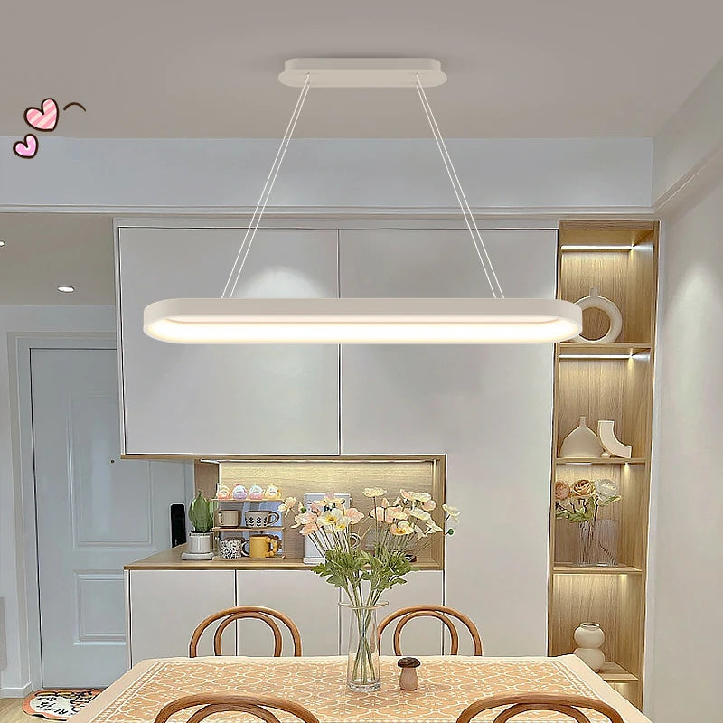 suspension led moderne pour un éclairage intérieur minimaliste