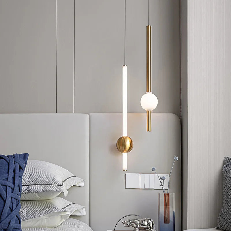 lustre led moderne design nordique minimaliste pour intérieur élégant