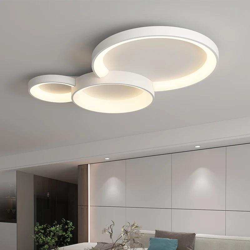 lampe led minimaliste moderne en forme de nuage