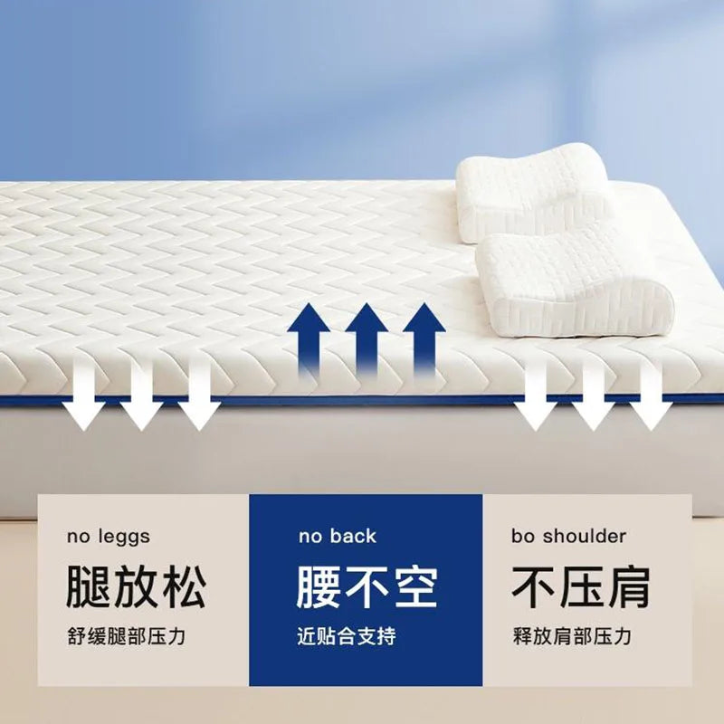 matelas en latex et coton à mémoire de forme doux pour dormitory