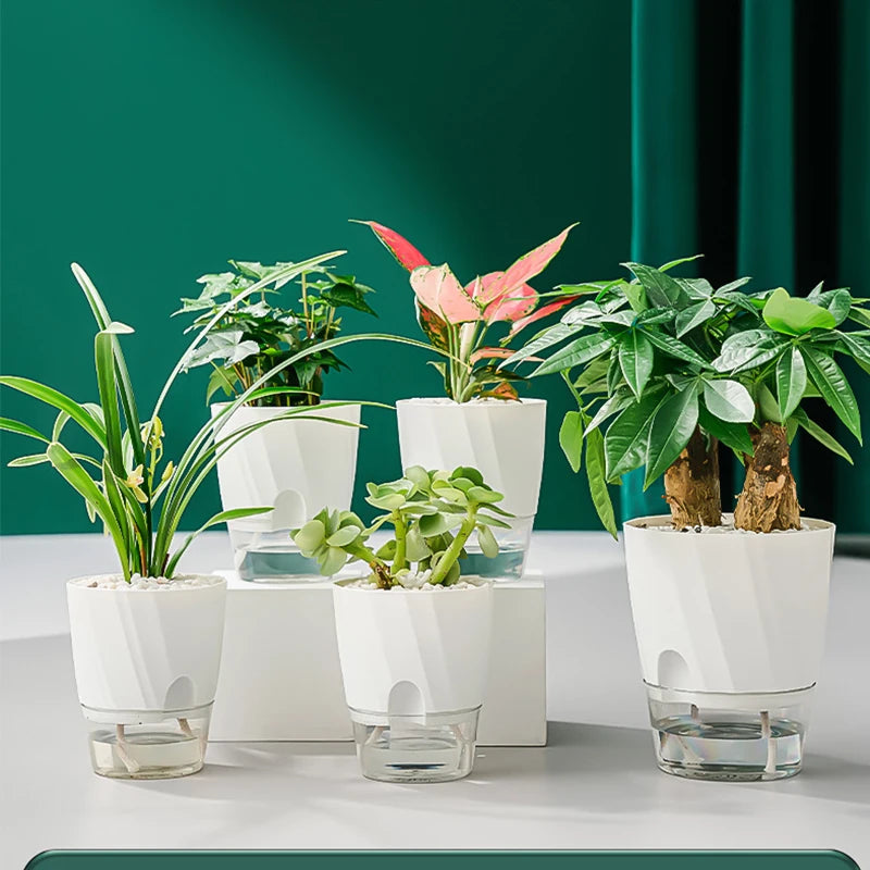 pot de fleurs automatique pour plantes d'intérieur hydroponiques