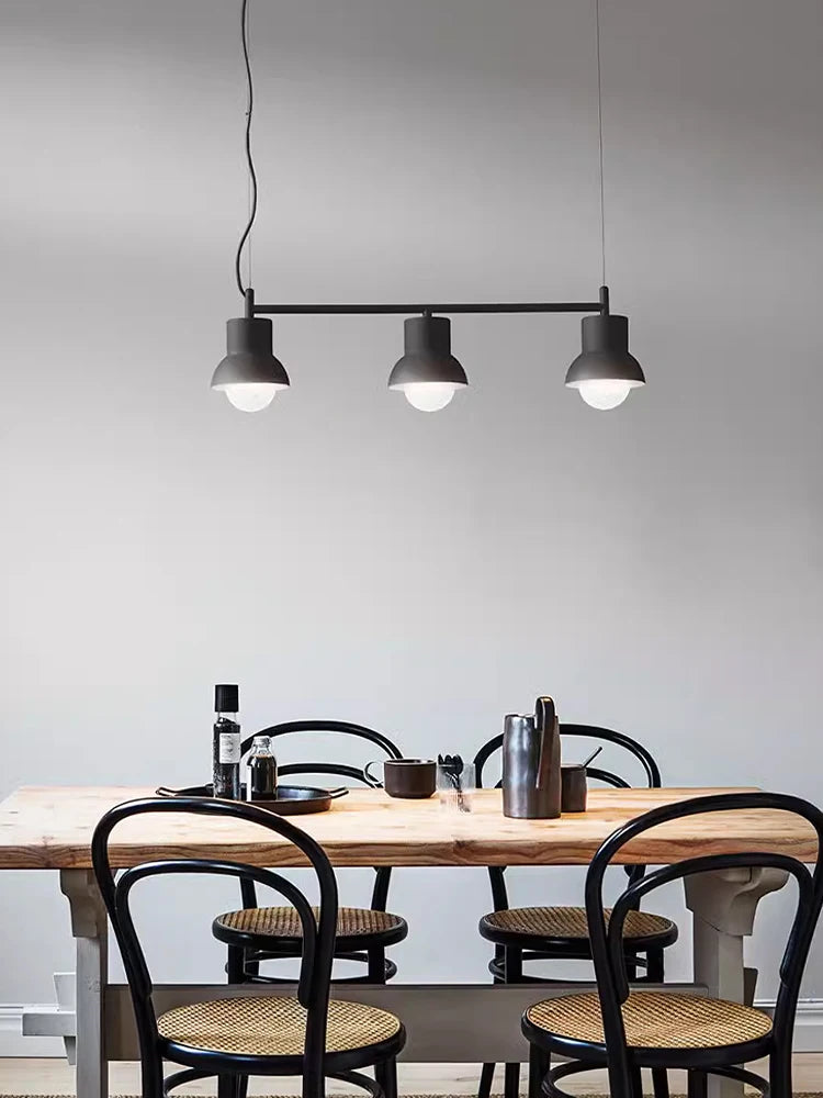 lustre nordique moderne minimaliste trois têtes personnalisé design créatif