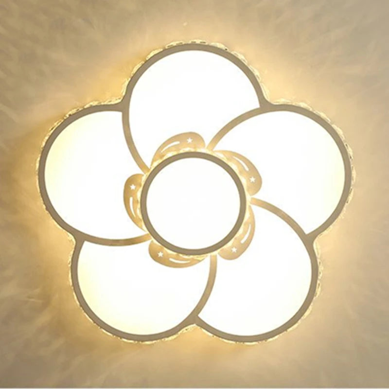 plafonnier led moderne pour éclairage d'intérieur et décoration romantique