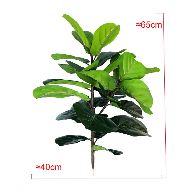 plante artificielle ficus lyrata pour décoration intérieure et extérieure