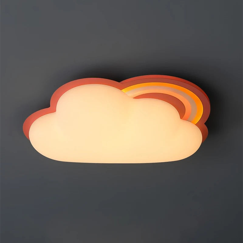 plafonnier nuage pour chambre de bébé garçon fille décor éclairage