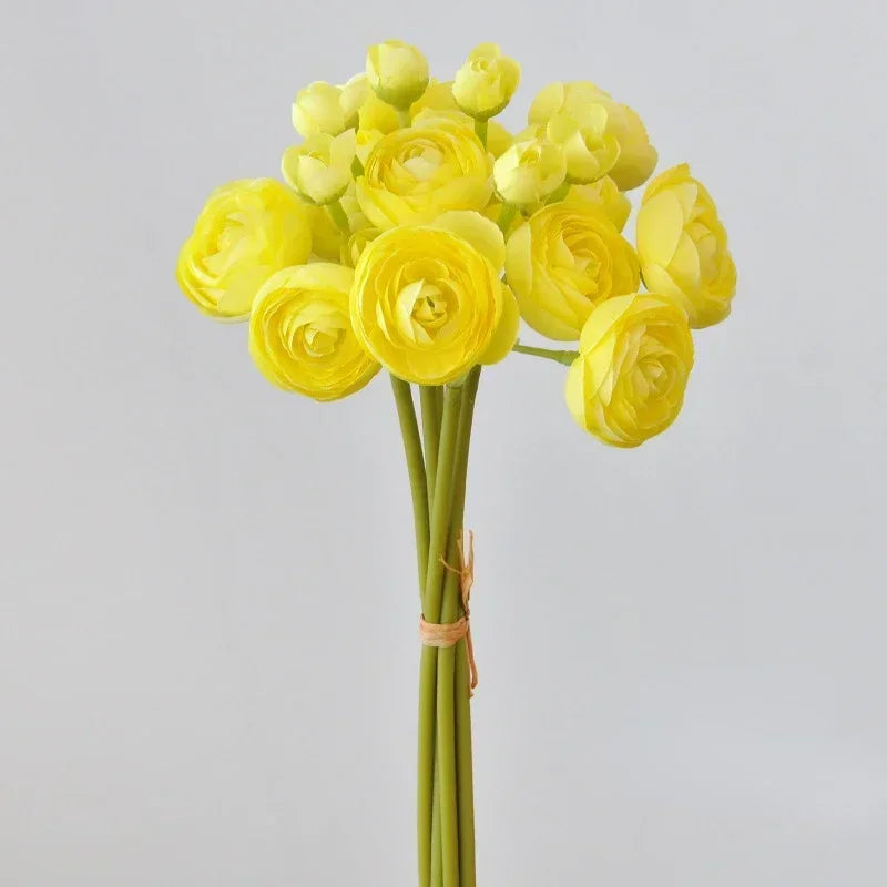 bouquet de roses artificielles pour décoration de balcon