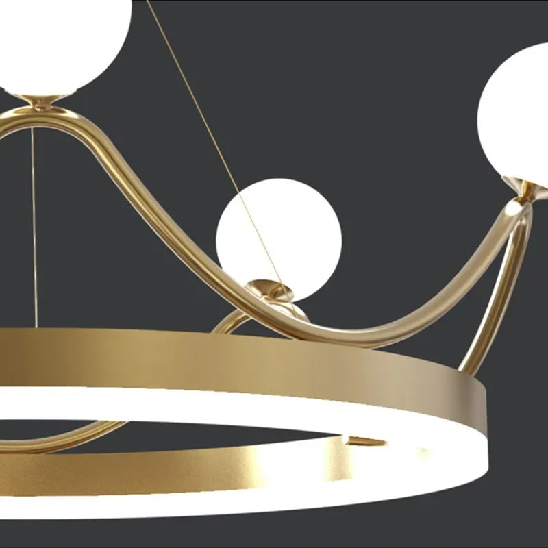 lustre moderne à led design pour intérieur élégant