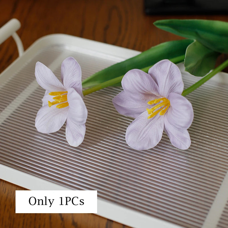 fleurs de tulipe artificielles pour décoration de mariage et jardin