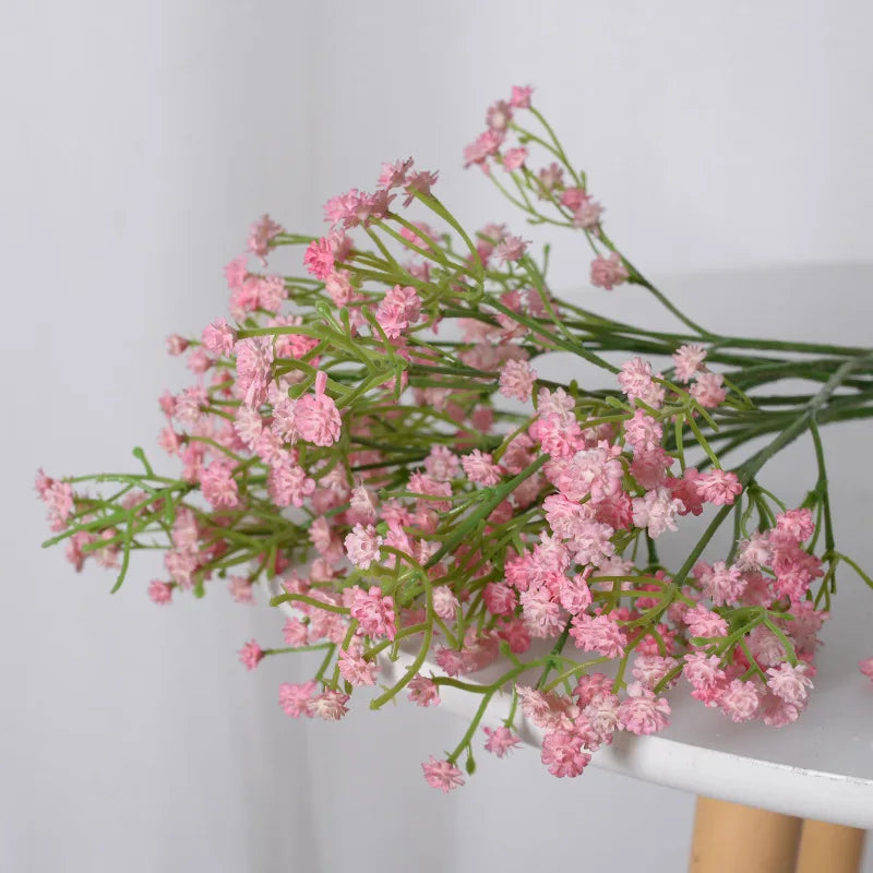 bouquet de fleurs artificielles étoiles pour fêtes et décorations