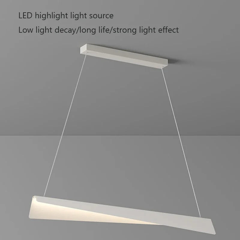 suspension moderne à led pour décoration intérieure et éclairage élégant