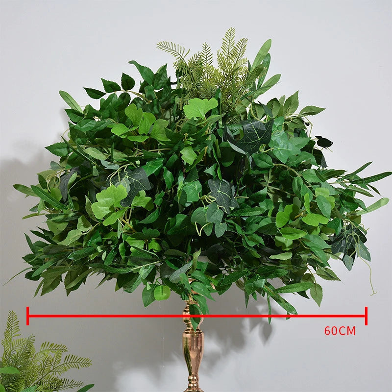 boule de plantes artificielles pour décoration de mariage et événements