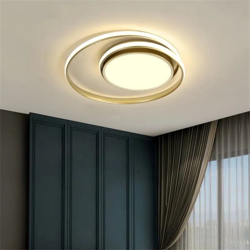 plafonniers led modernes pour éclairage intérieur décoratif