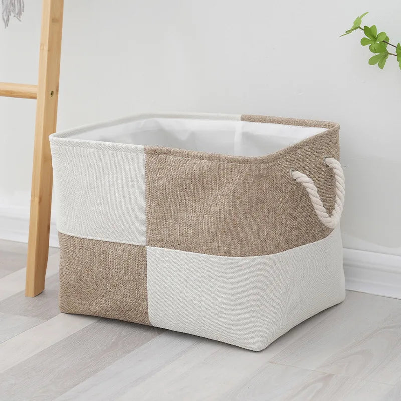 panier de rangement pliable pour linge jouets et sous-vêtements