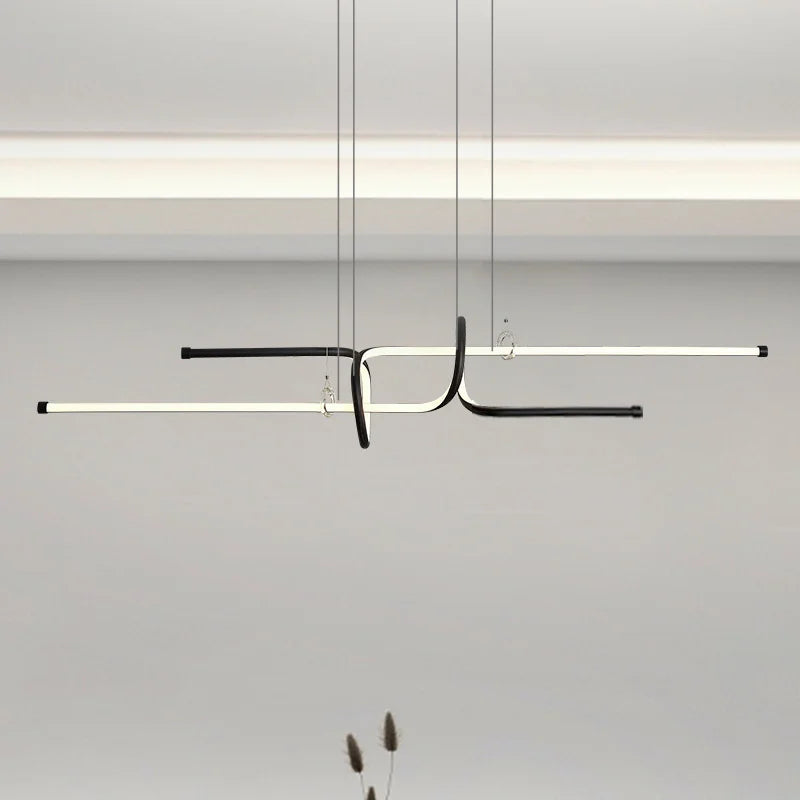 lustre moderne luxe suspendu éclairage design élégant