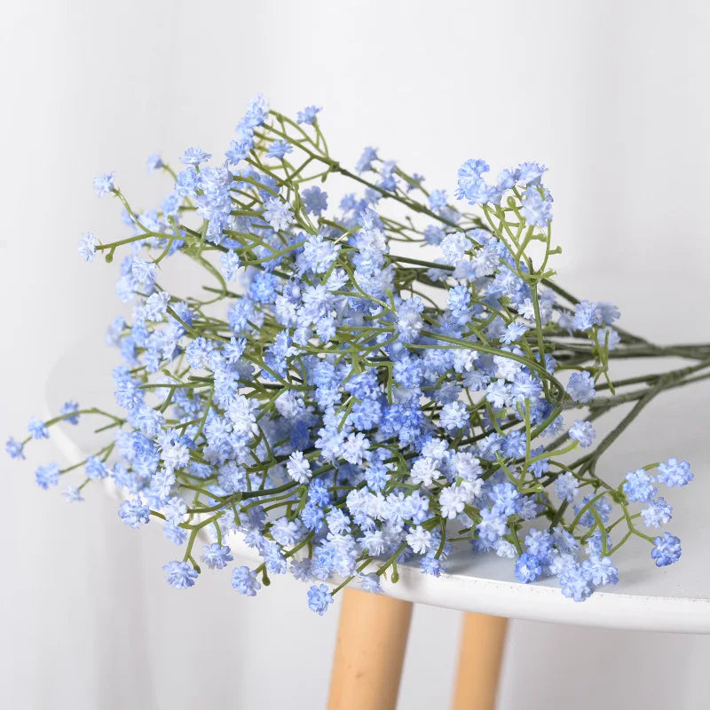 bouquet de fleurs artificielles étoiles pour fêtes et décorations