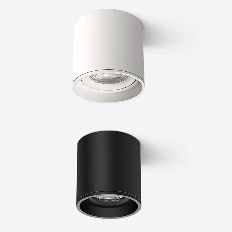 nouveaux spots led cylindriques à intensité variable pour éclairage intérieur