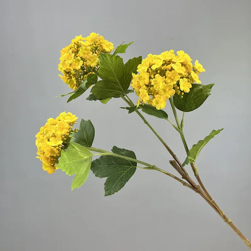 boule de neige florale en soie décoration mariage fausses fleurs hortensia