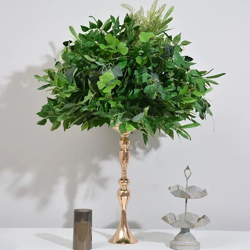 boule de plantes artificielles pour décoration de mariage et d'extérieur