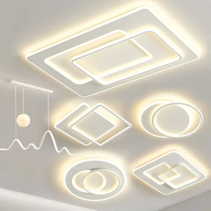 plafonnier led moderne pour décoration intérieure élégante et lumineuse