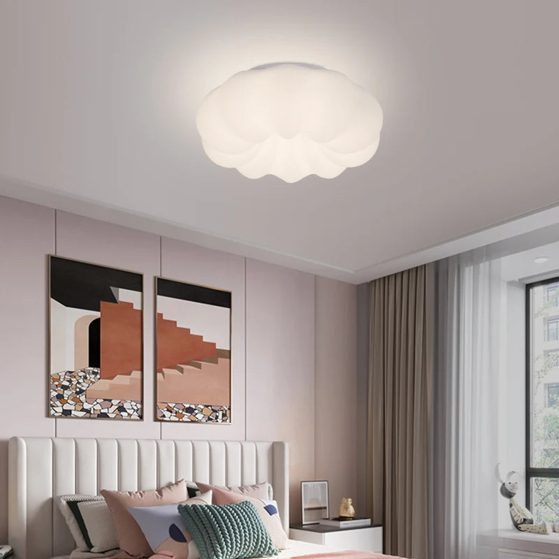 lustre moderne en forme de nuage pour décoration intérieure